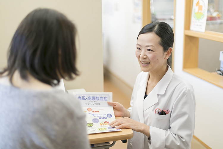 管理栄養士による食事指導イメージ